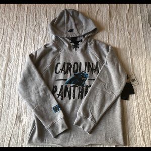 **For Kristy**NWT NFL Carolina Panthers Cropped Hoodie